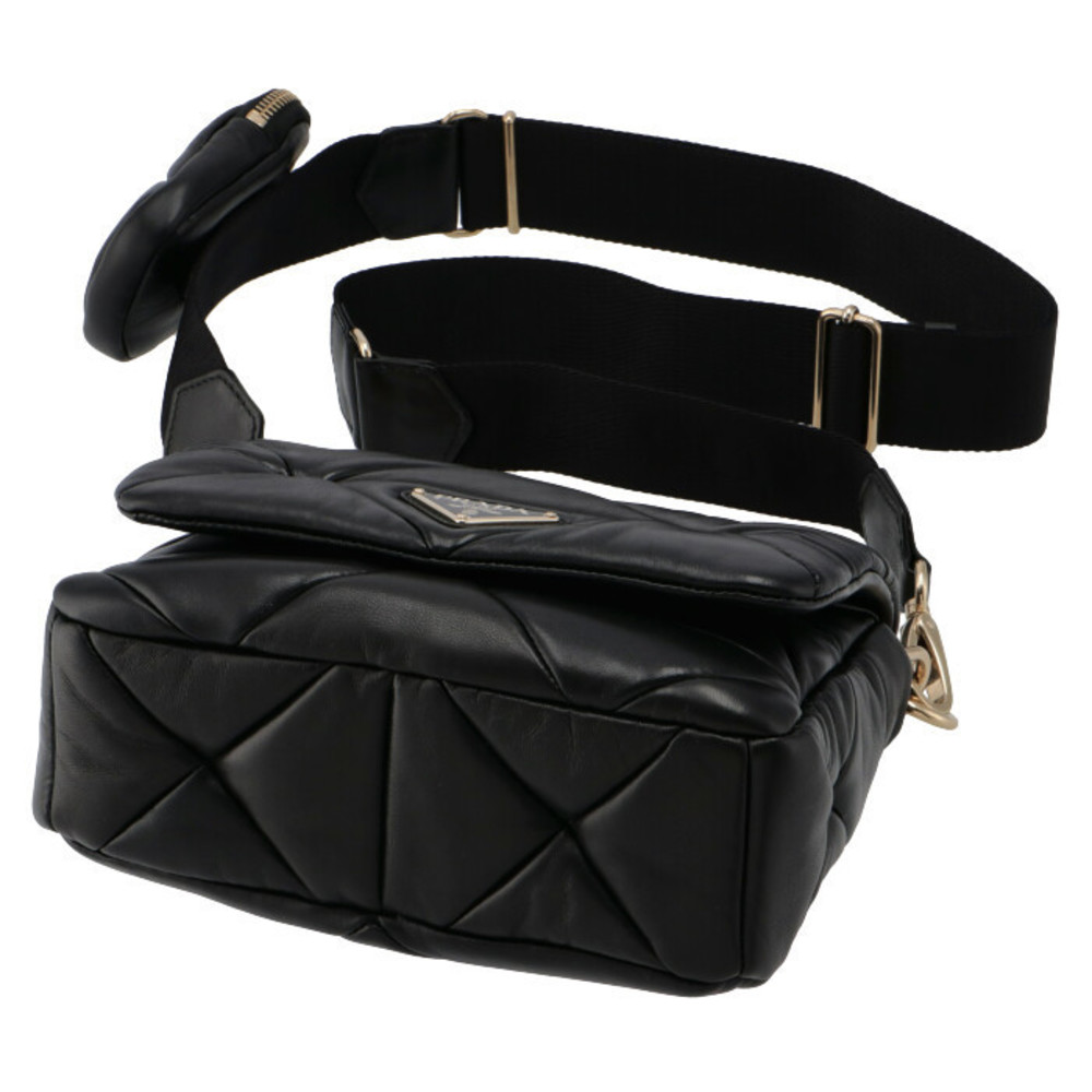 Prada System Patchwork Mini Shoulder Bag Black - image 4